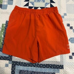 Gymshark Vibrant Orange Shorts